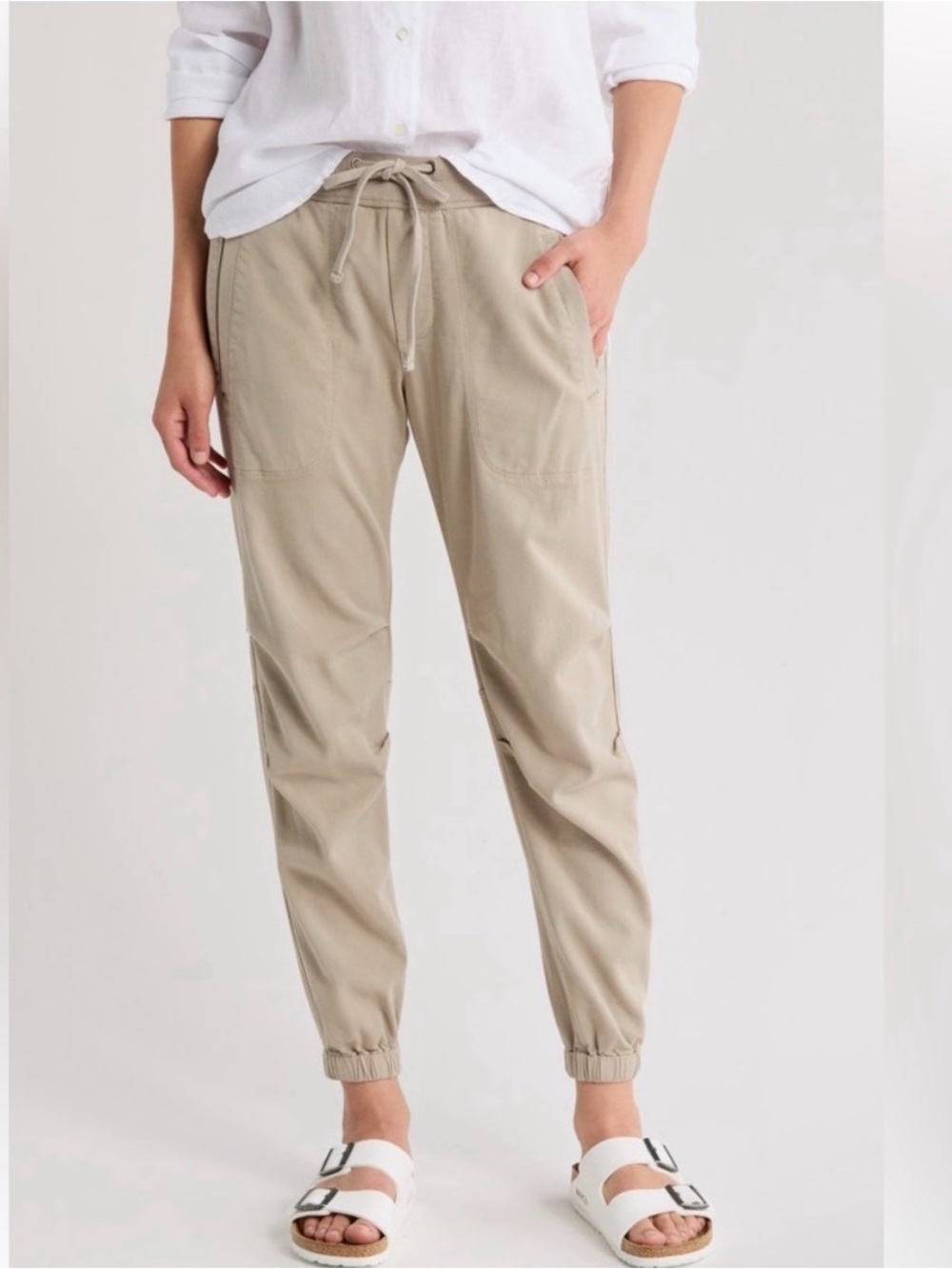 James Perse soft drape utility pants size 3 Large